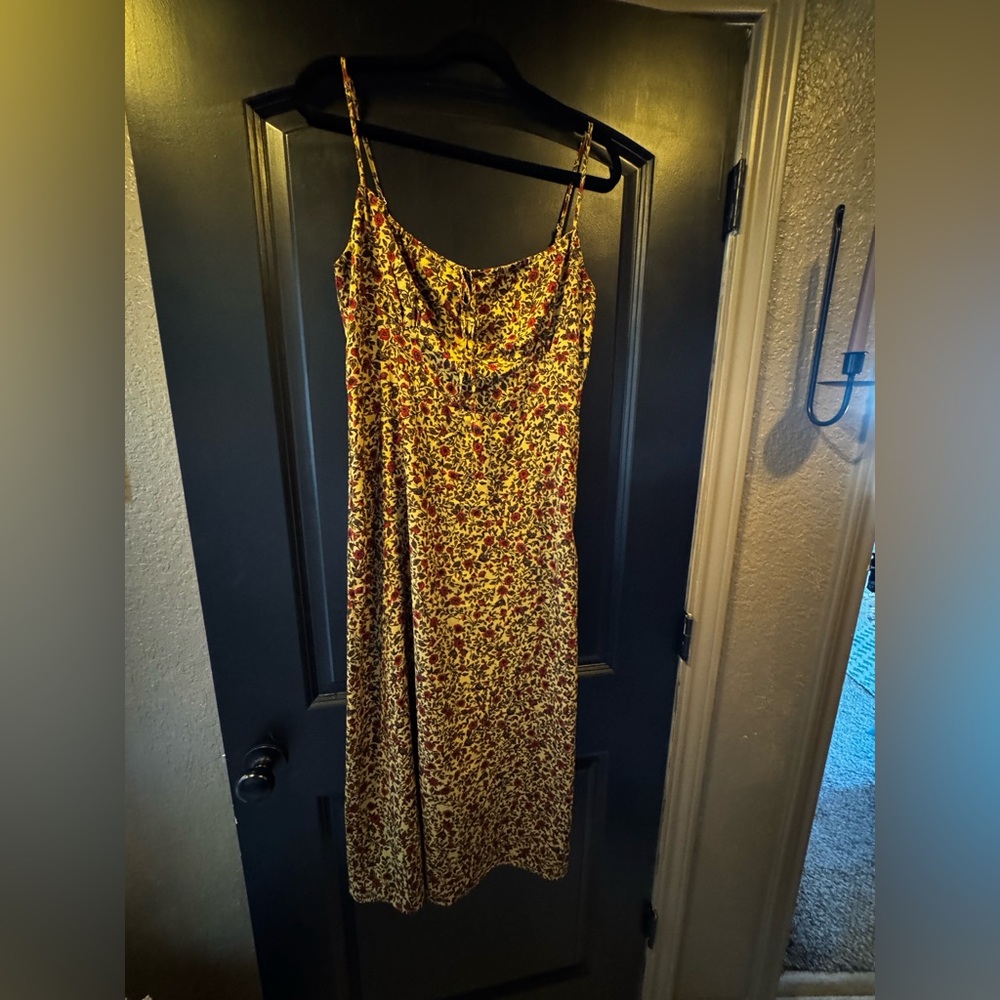 Floral Spaghetti Strap Dress